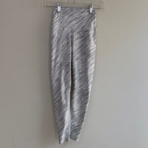 P'tula size Small kids Gray and Black Striped Fabric